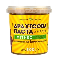 Арахисовая паста Master BOB Фитнес с медом 500 г