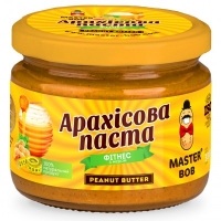 Арахисовая паста Фитнес с медом Master BOB 300 г