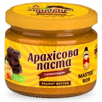 Арахисовая паста с шоколадом Master BOB