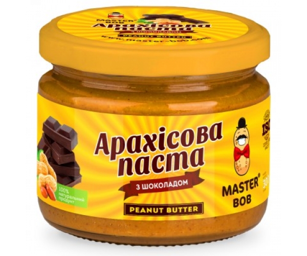 Арахисовая паста с шоколадом Master BOB