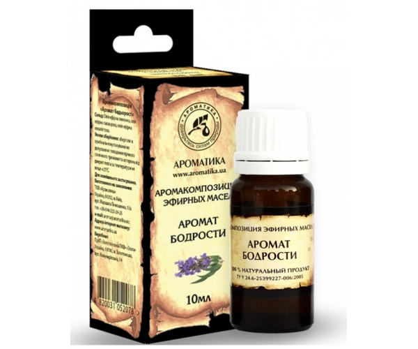 Аромакомпозиция Аромат Бодрости 10 мл