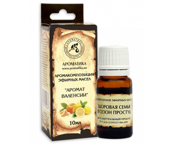 Аромакомпозиция Аромат Валенсии 10 мл