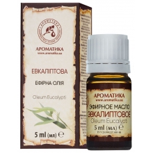 Эвкалиптовое эфирное масло Ароматика 5 мл Эвкалиптовое эфирное масло Ароматика 5 мл