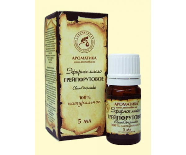 Грейпфрутовое эфирное масло