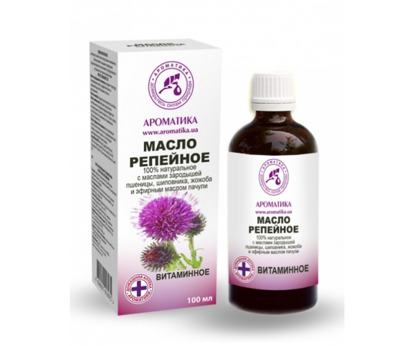 Масло репейное витаминное Ароматика