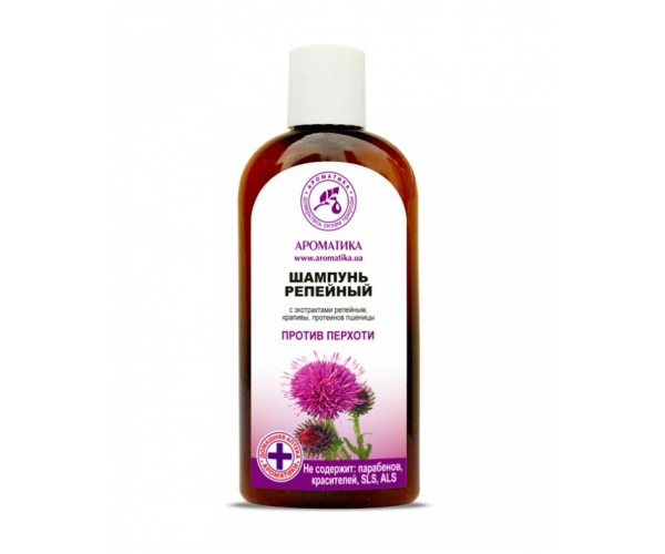 Шампунь репейный против перхоти