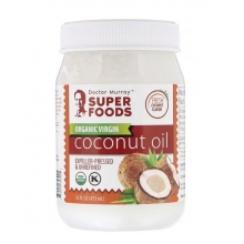 Кокосовое масло Dr. Murray's нерафинированное, отжатое шнековым прессом 473 мл
