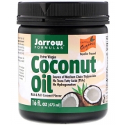 Кокосовое масло Jarrow Formulas холодного отжима органическое 473 мл