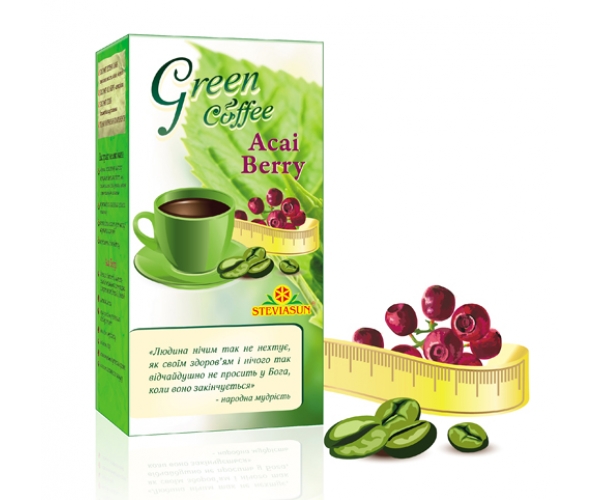 Green coffee & Acai Berry Лайффорте 100 г