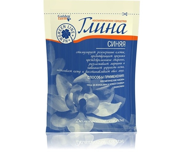 Синяя глина Golden Pharm 60 г (4823015911347)