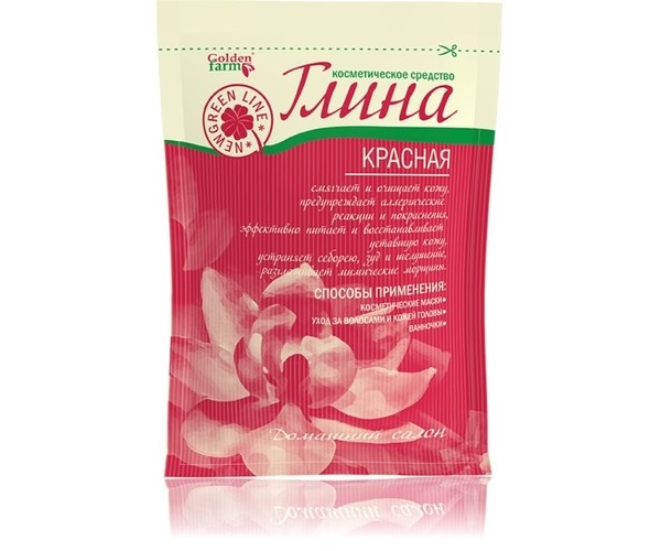 Красная глина Golden Pharm 60 г (4823015911323)