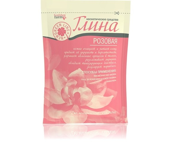 Розовая глина Golden Pharm 60 г (4823015911316)