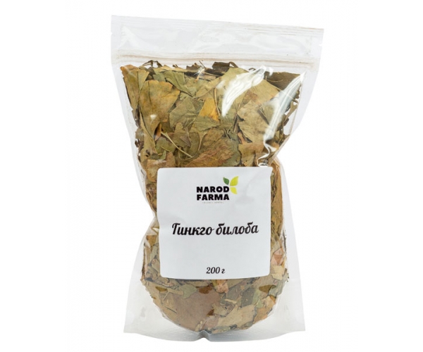Гинкго Билоба листья Narodfarma 200 г