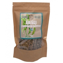 Хлебцы льняные с морской капустой ТМ Живая Кухня 100 г