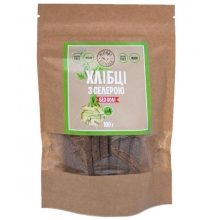 Хлебцы льняные с сельдереем без соли ТМ Живая Кухня 100 г