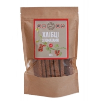 Хлебцы льняные с томатами ТМ Живая Кухня 100 г