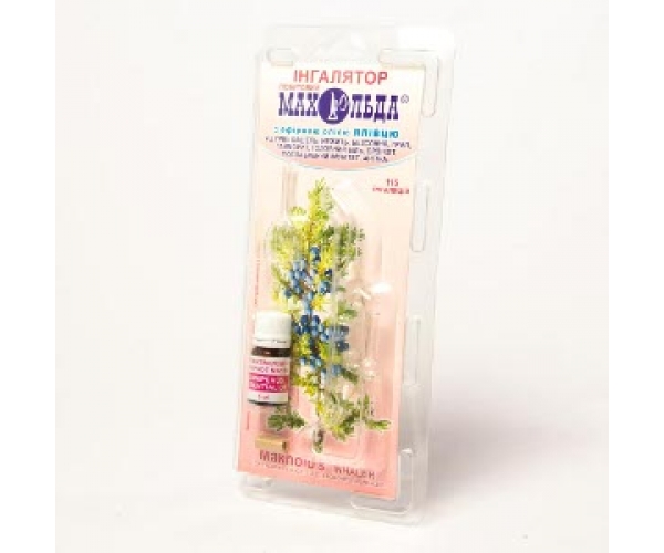 Ингалятор Махольда с эфирным маслом можжевельника 5 мл