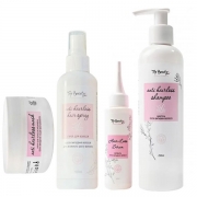 Набор укрепляющий для роста и от выпадения волос Top Beauty Anti Hairloss-2 (спрей 100 мл, шампунь 250 мл, маска 300 мл, сыворотка 100 мл)