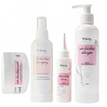 Набор укрепляющий для роста и от выпадения волос Top Beauty Anti Hairloss-2 (спрей 100 мл, шампунь 250 мл, маска 300 мл, сыворотка 100 мл)