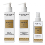 Набор для волос Top Beauty Plastic Hair ламинирующий (Шампунь 250 мл, бальзам-кондиционер 250 мл, спрей 125 мл)
