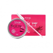 Мыло фиксатор для укладки и моделирования бровей с кокосовым маслом Top Beauty 30 г