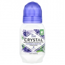 Дезодорант роликовый CRYSTAL Лаванда и белый чай 66 мл минеральный натуральный для женщин и мужчин