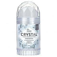 Дезодорант минеральный CRYSTAL без запаха 120 г натуральный алунитовый сток для мужчин и женщин
