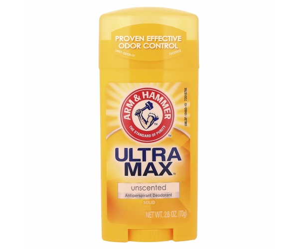 Дезодорант-антиперспірант Arm & Hammer Ultra Max Unscented без ароматизаторів 73 г