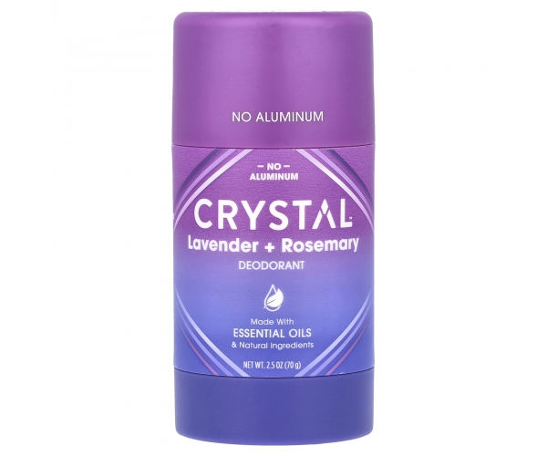 Магниевый дезодорант CRYSTAL Lavender Rosemary 70 г натуральный без алюминия и парабенов
