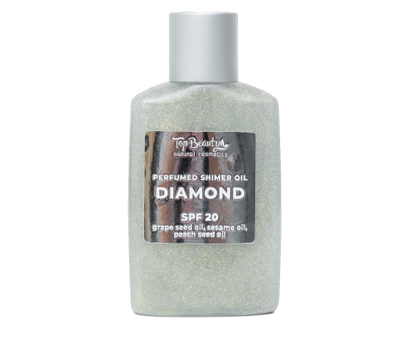 Сухое парфюмированное масло для загара и сияния кожи Top Beauty SPF 20 100 мл Diamond
