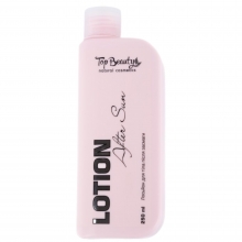 Лосьон для тела после загара Top Beauty с д-пантенолом клубничный 250 мл