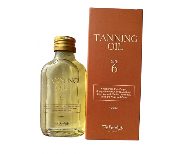 Масло для загара Top Beauty Tanning Oil SPF 6 100 мл