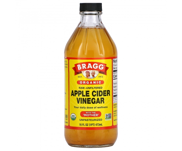 Яблочный уксус органический с уксусной маткой Bragg 473 мл