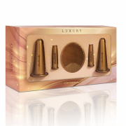 Банки массажные вакуумные для массажа лица Чудесник БМПН-5 (лицо, веки) 5 шт Бронзовые