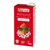 Миндальное молоко с сиропом агавы и какао без сахара Ecomil 1 л (8428532210124)