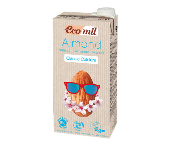 Миндальное молоко с кальцием Ecomil 1 л (8428532230191)