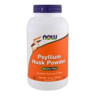 Псиллиум Now Foods порошок оболочки семян подорожника 340 г
