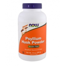 Псиллиум Now Foods порошок оболочки семян подорожника 340 г