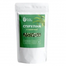 Спирулина в таблетках 245 мг Fruity Yummy 200 г Спирулина в таблетках 245 мг Fruity Yummy 200 г