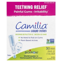 Капли Boiron Camilia для снятия боли при прорезывании зубов Teething Relief, для младенцев от 1 месяца 30 жидких доз по 1 мл