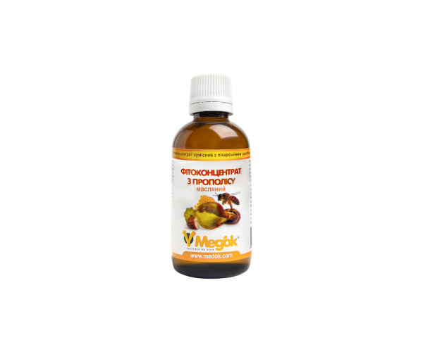 Фитоконцентрат масляный прополиса Медок 50 мл