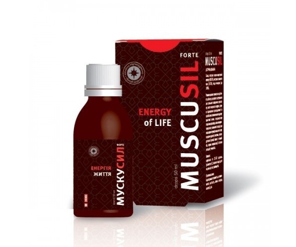 Капли Мускусил Форте экстракт бобровой струи 50 мл (4823015920400)