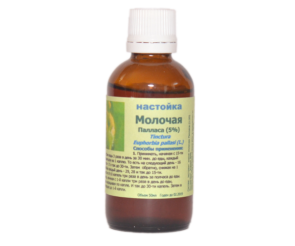 Настойка Молочая Палласа 50 мл