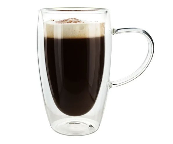 Чашка с двойным дном Латте Olens 625 мл