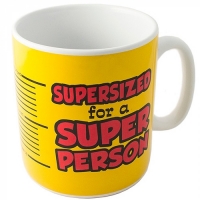 Чашка Supersized for SUPER PERSON для чая и кофе 850 мл Чашка Supersized for SUPER PERSON для чая и кофе 850 мл