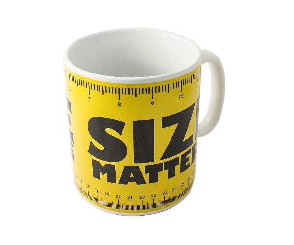 Чашка Size Matters для чая и кофе 850 мл