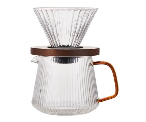 Пуровер стеклянный "Сидамо" Olens 600 мл