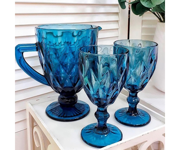 Набор для напитков Изумруд Olens из 7 предметов