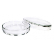 Чашка Петри стеклянная 100 мм с крышкой 110 мм Стеклоприбор