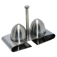 Набор для специй из нержавеющей стали (соль и перец) Olens